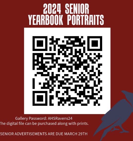 2024 Senior Yearbook Portraits Qr Code