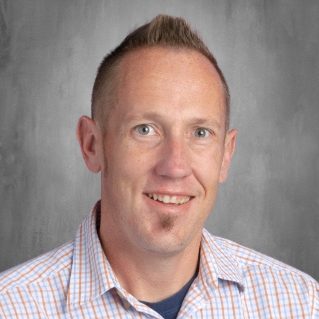 Teacher Evan Hubbard