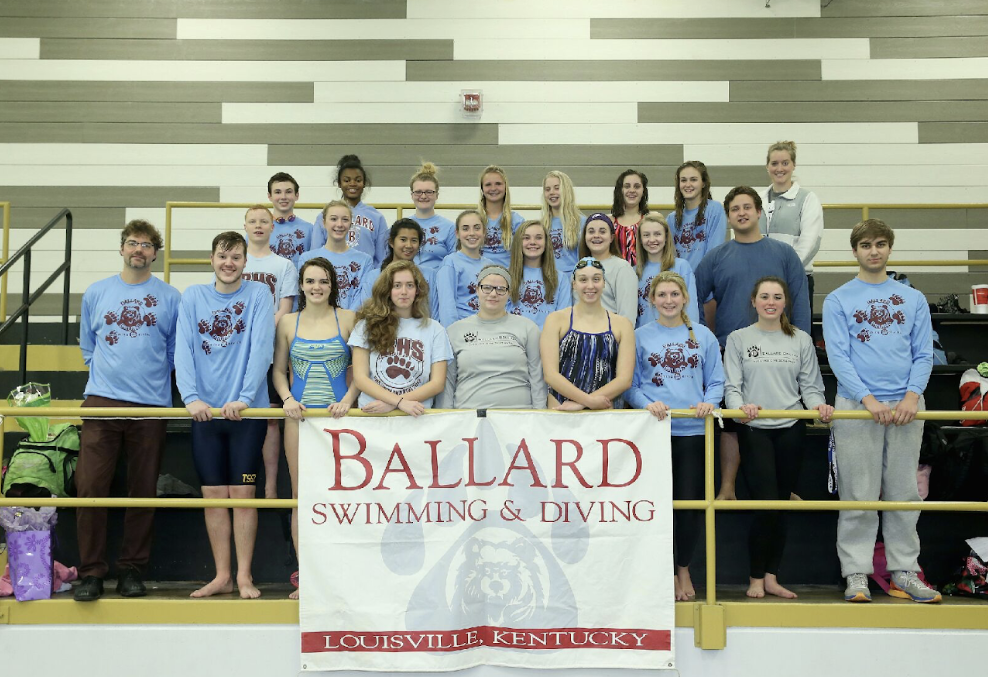 Swimming and Diving team