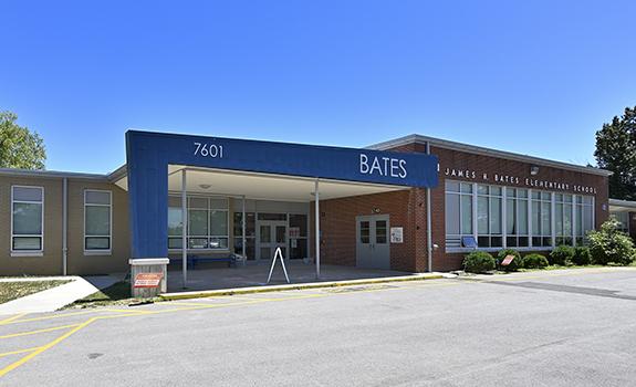 Bates Elementary School Entrance