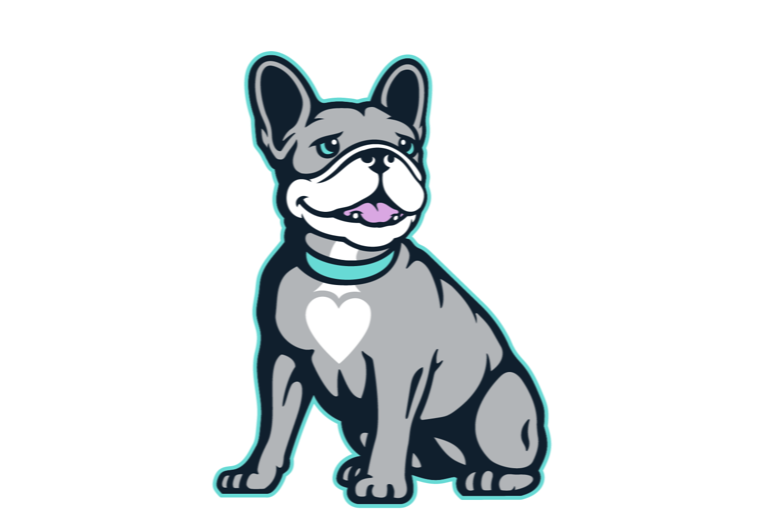 Binet Bulldog Mascot