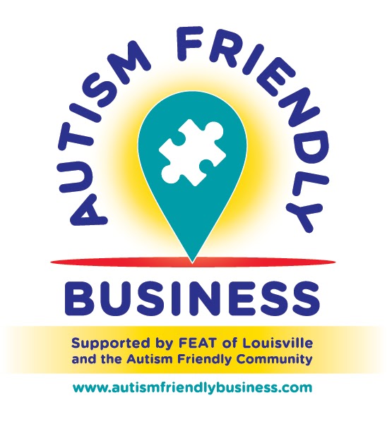 Autism Friendly Business Supported by FEAT of Louisville and the Autism Friendly Community www.autismfriendlybusiness.com