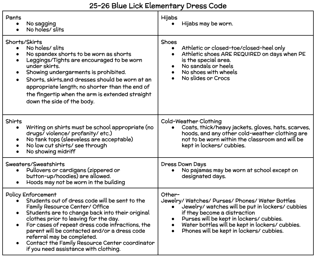 Dress Code