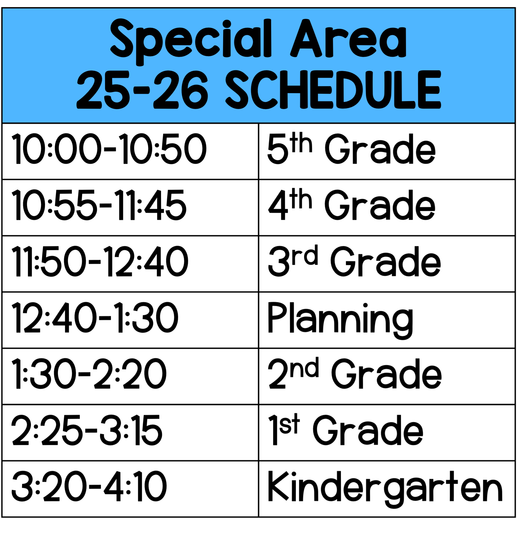 Special Area