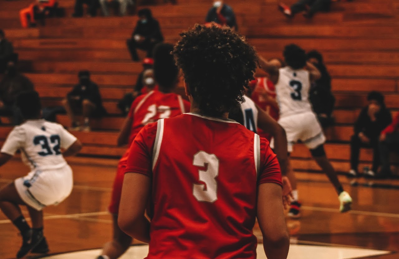 basketball player from behind