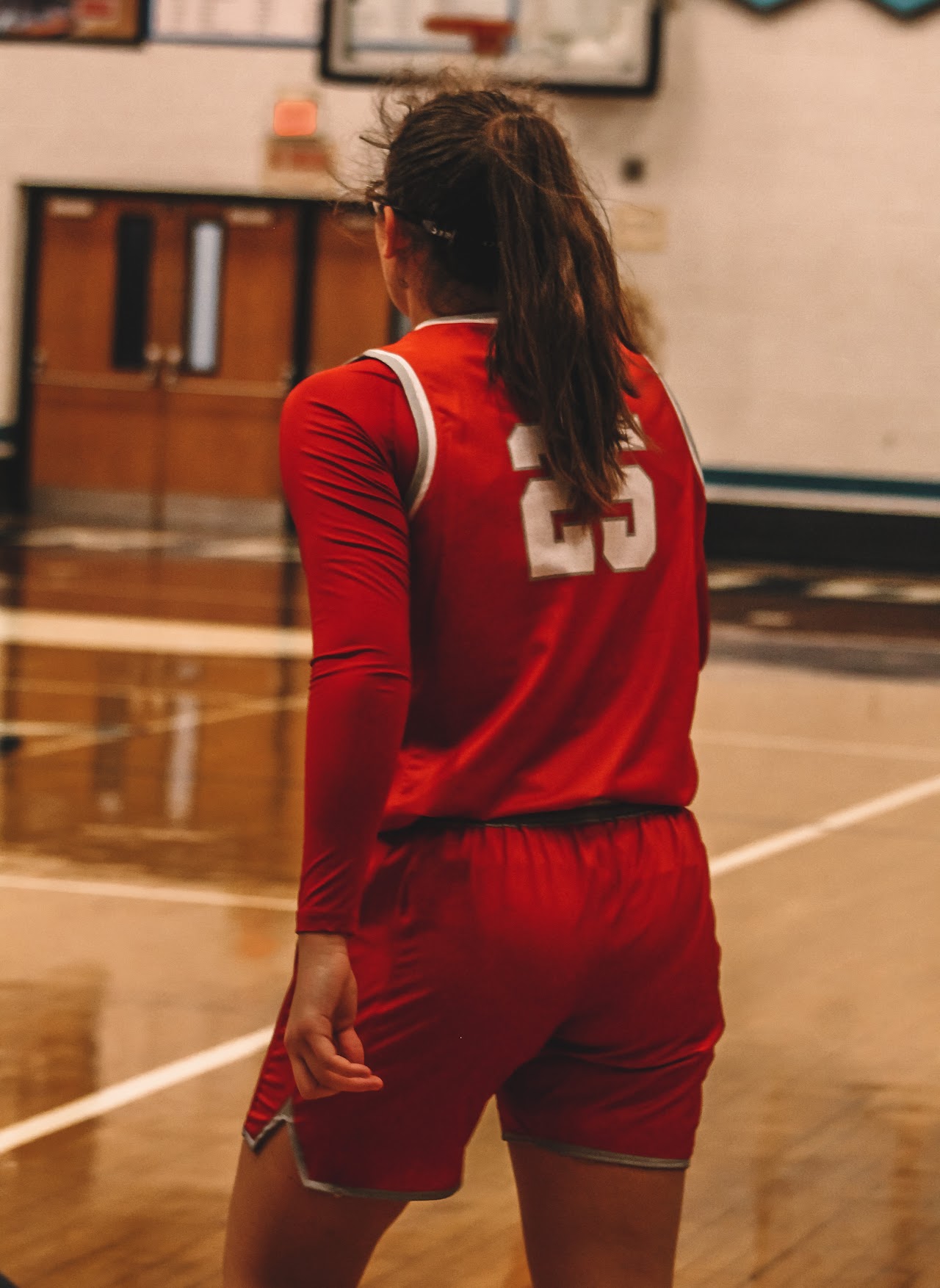 basketball player on the court