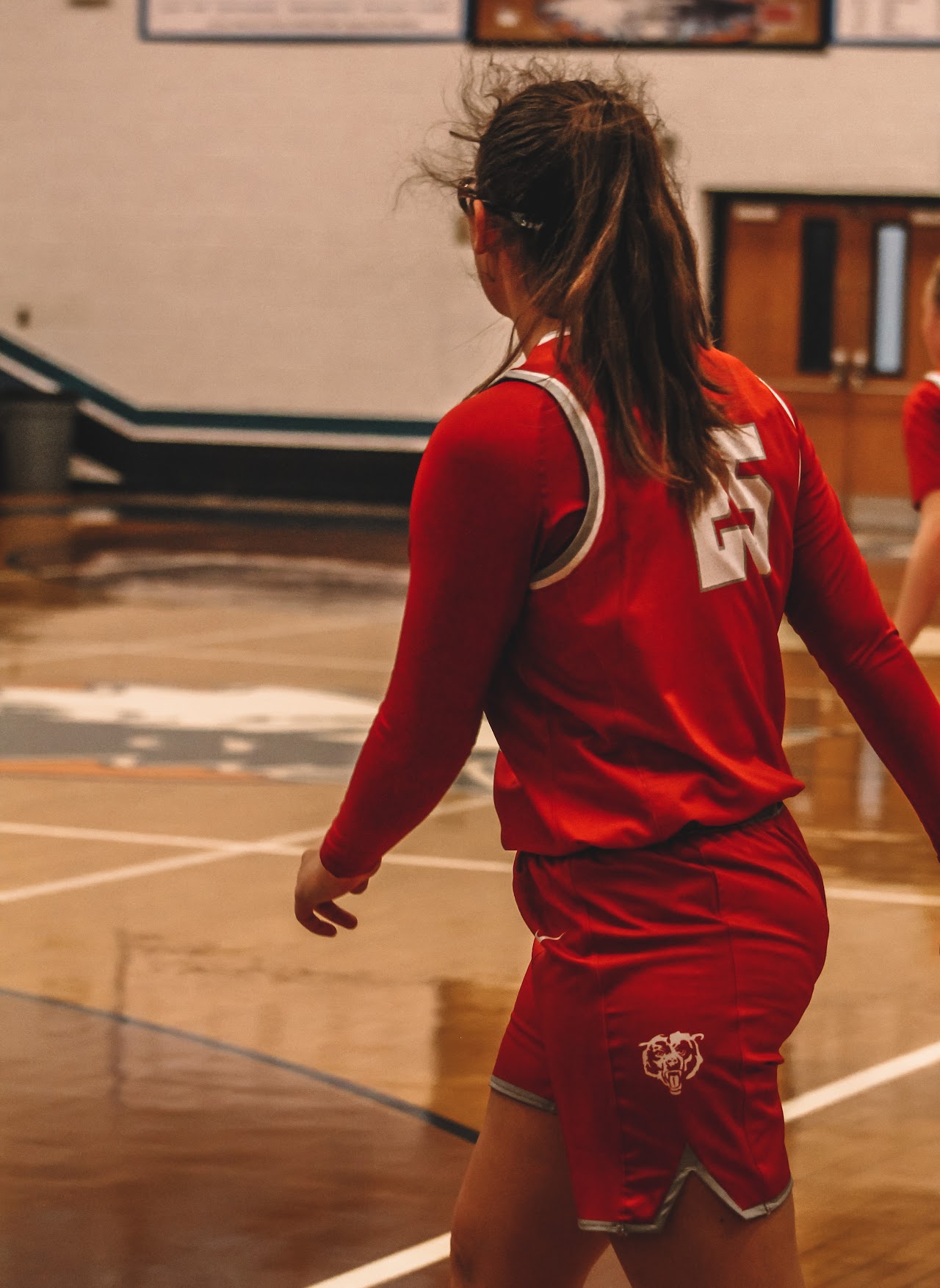 basketball player on the court