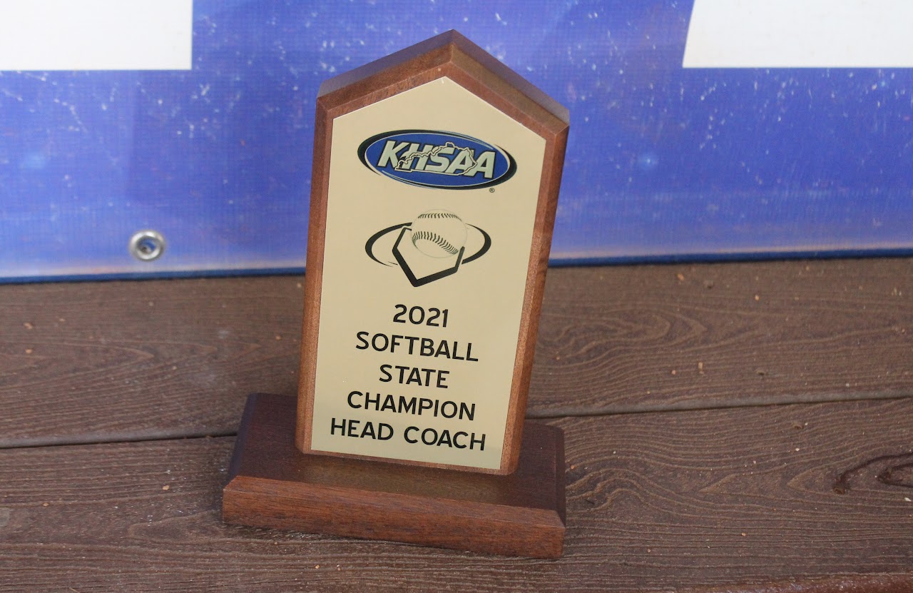 recognition to the 2021 softball state champion head coach