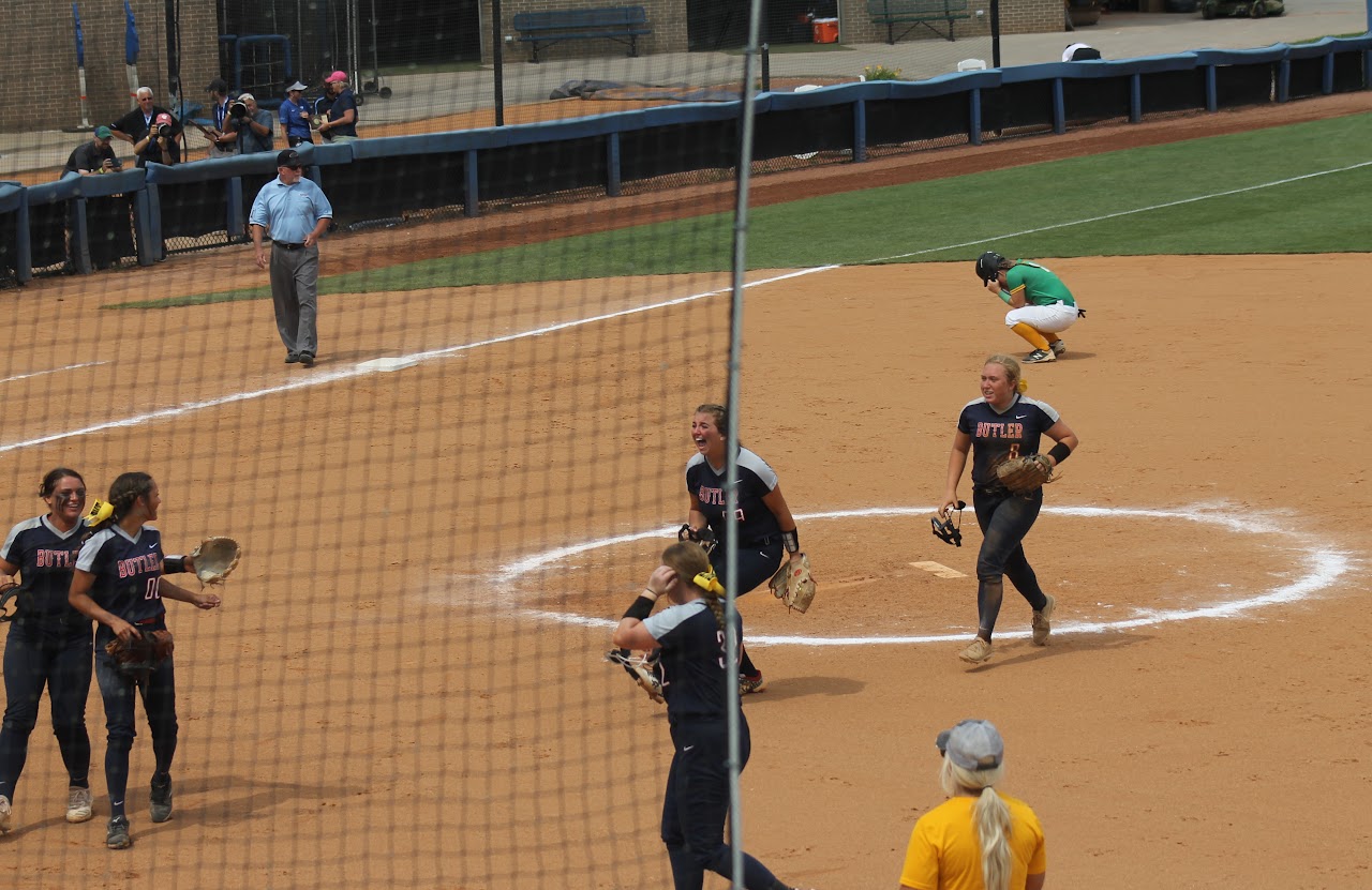 baseball team playing in the middle of the game