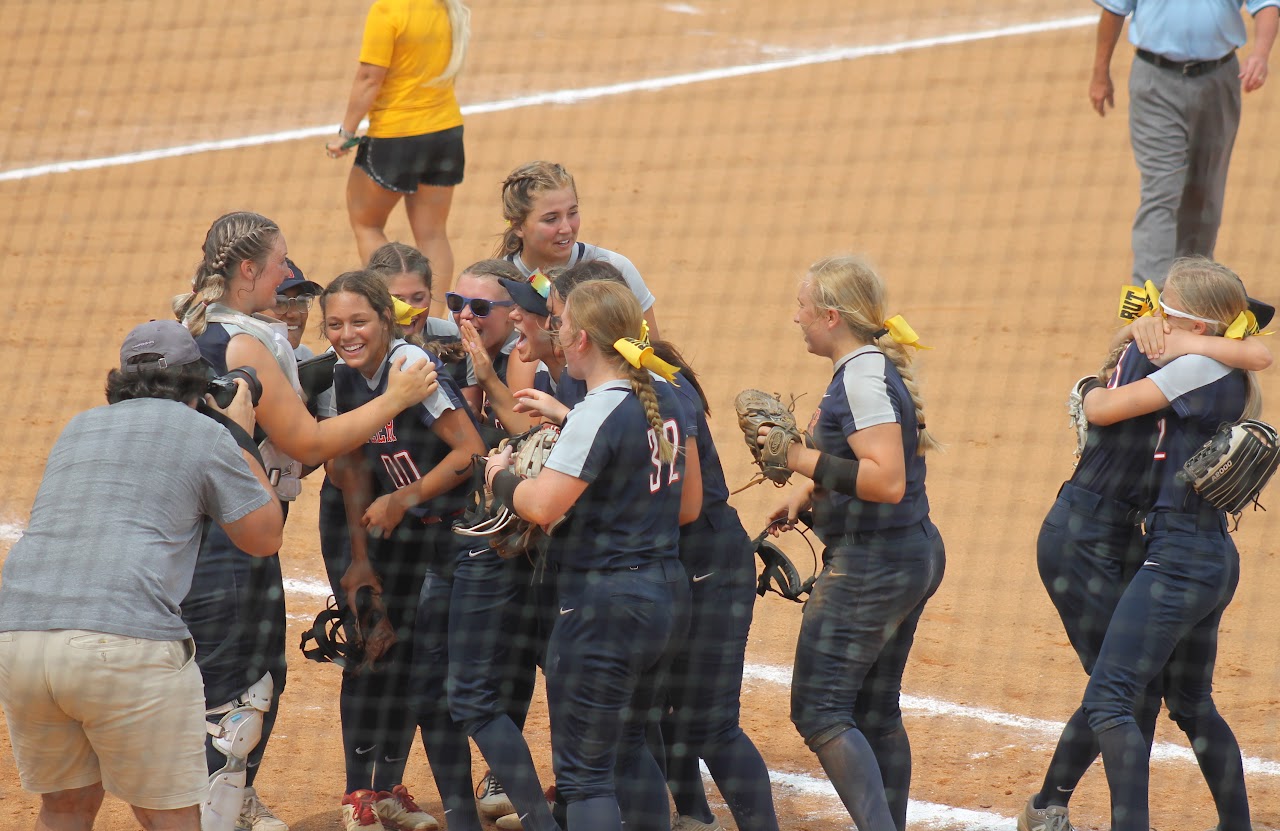 happy team members celebrating a victory