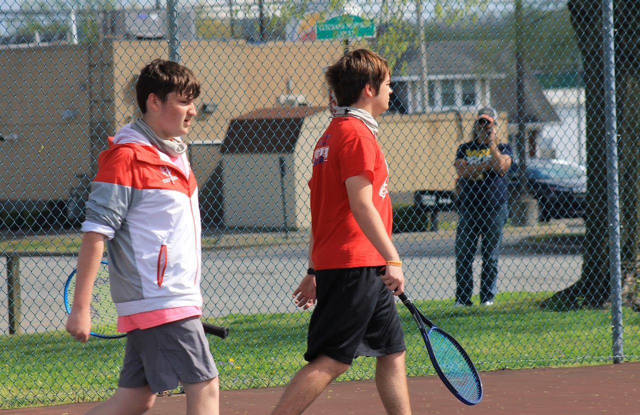 two players on the court