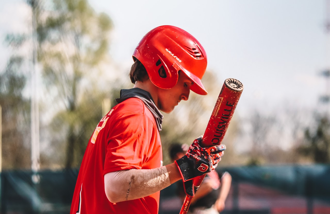 player with the bat