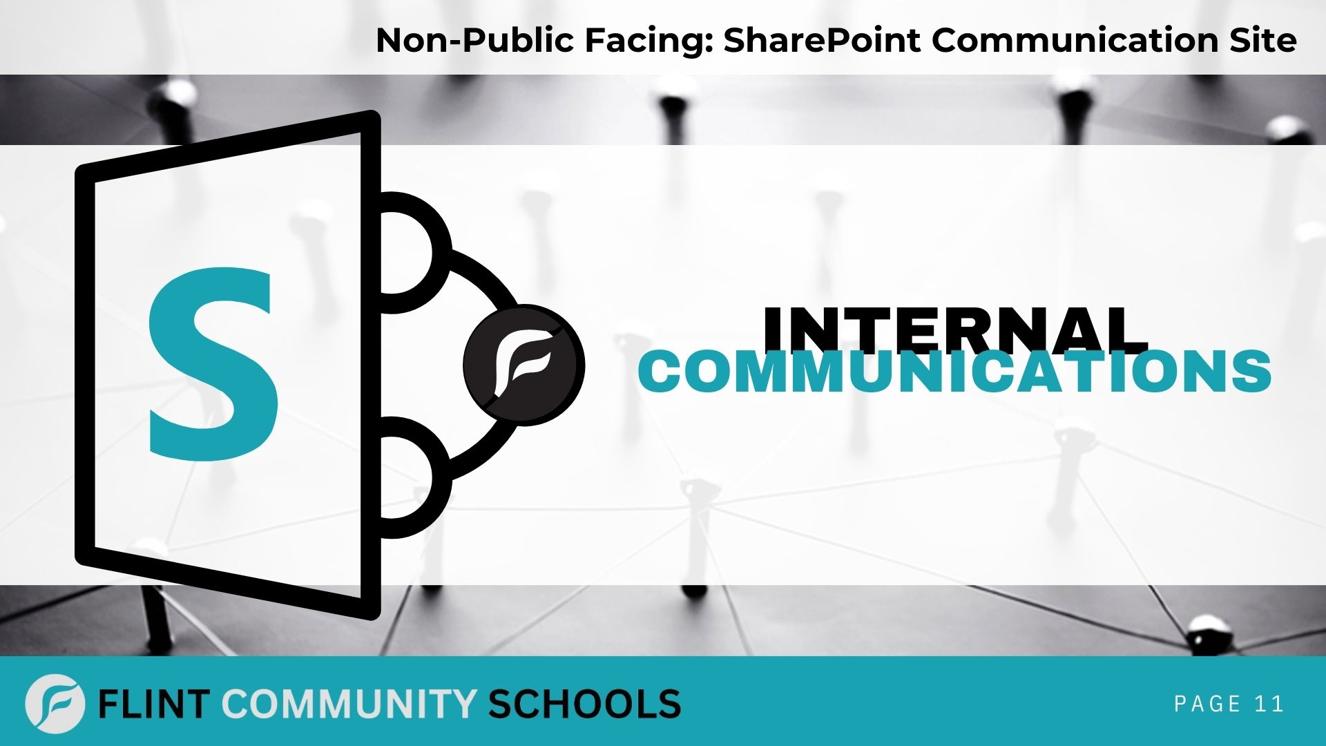 Flint Community Schools Communication Strategy SharePoint Internal Communications