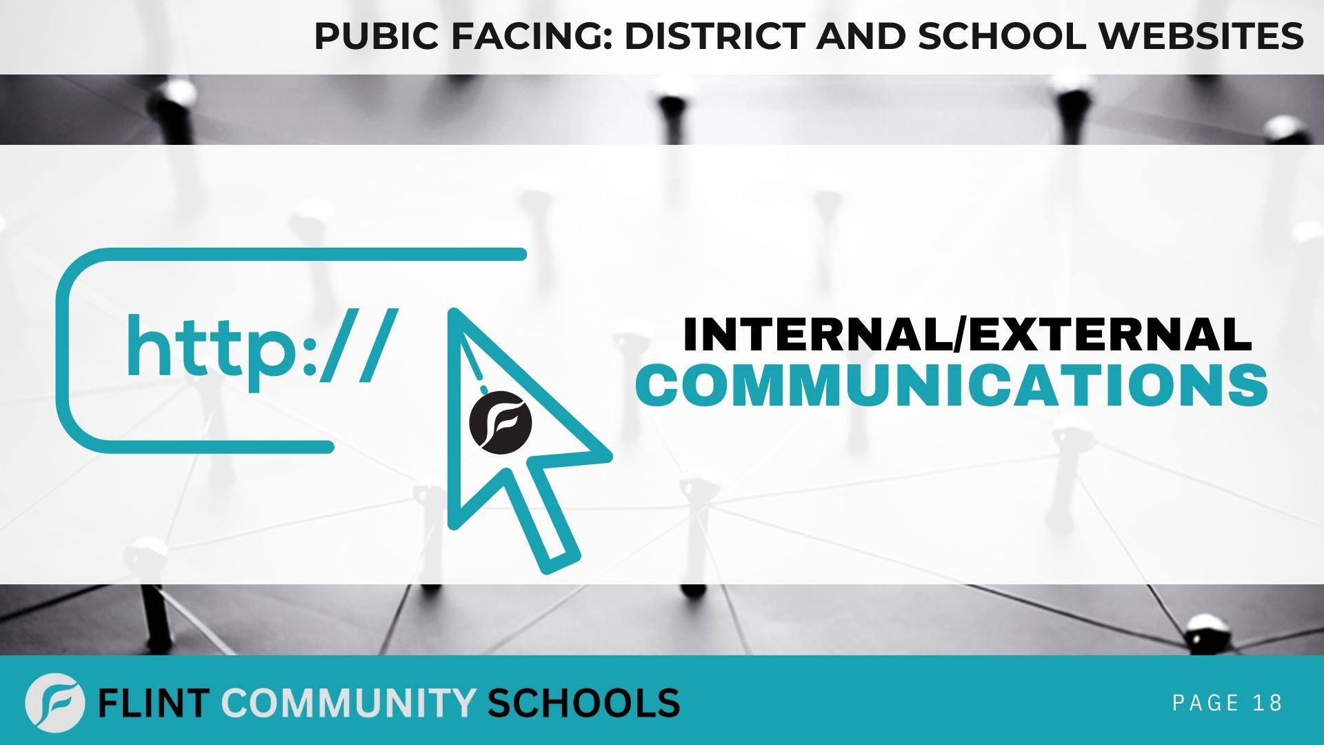 Flint Community Schools Communication Strategy New Website Platform