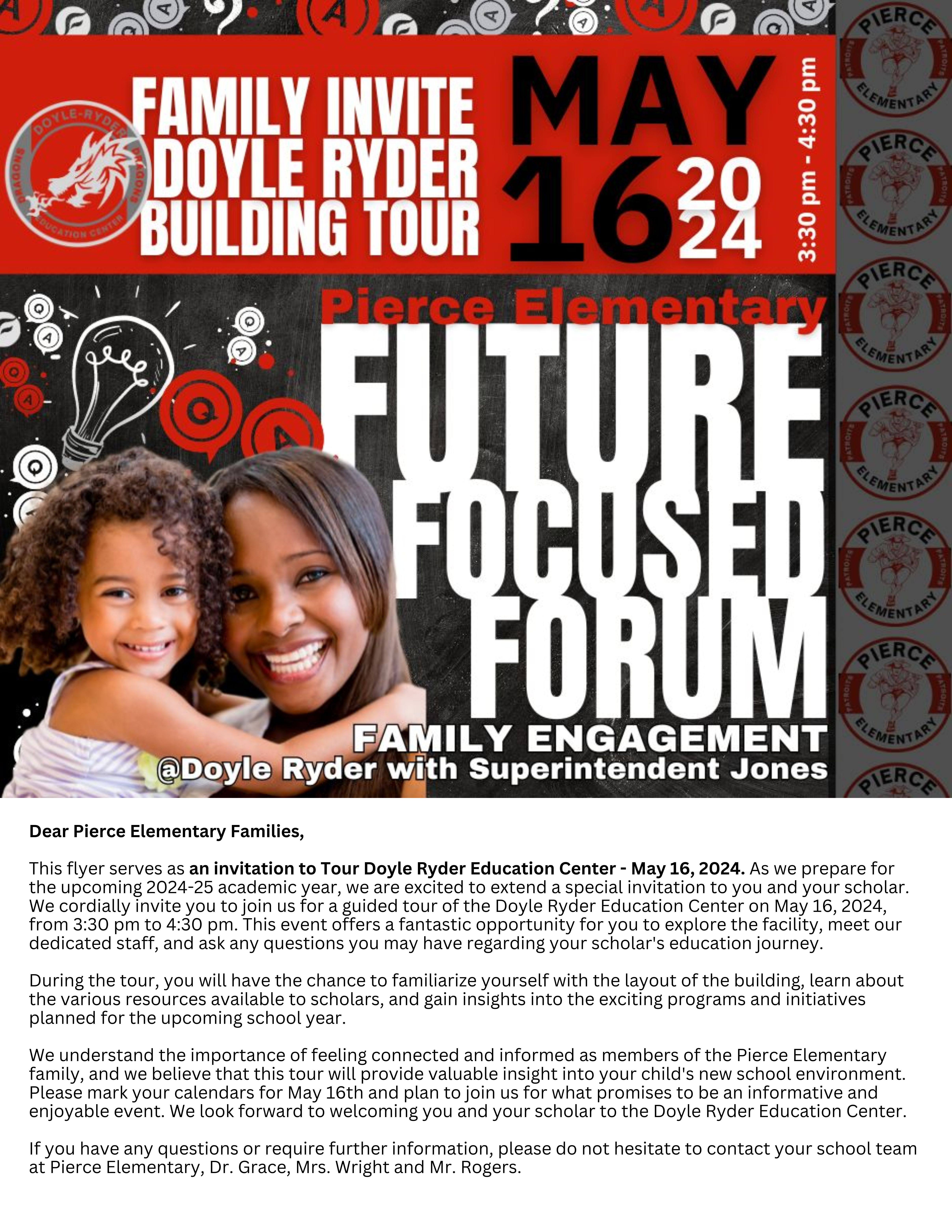 Future Focused Forum at Pierce 5-16-24 at 3:30 pm
