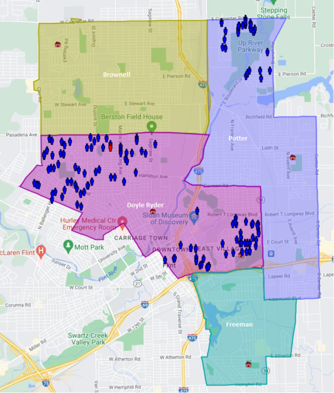 FCS District Boundaries