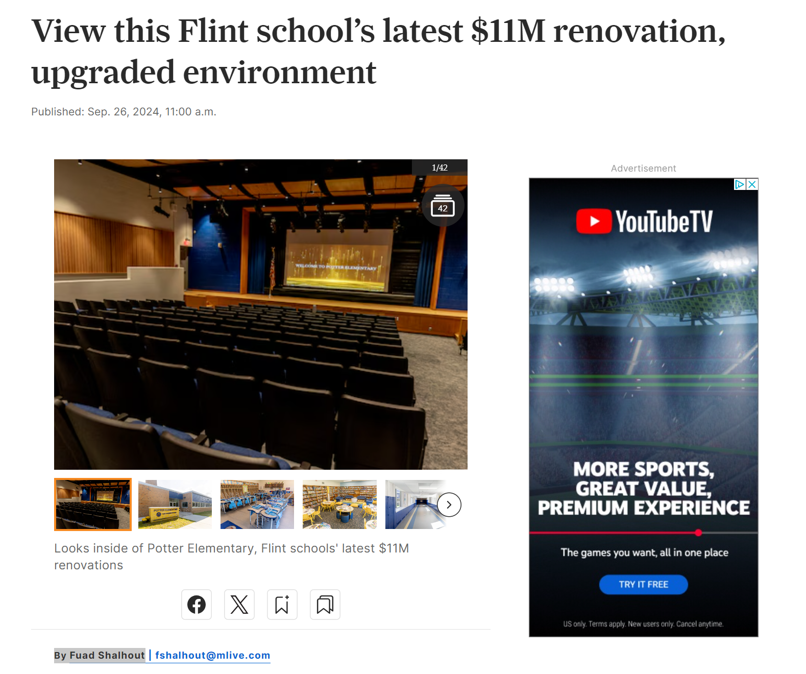 View this Flint school’s latest $11M renovation, upgraded environment