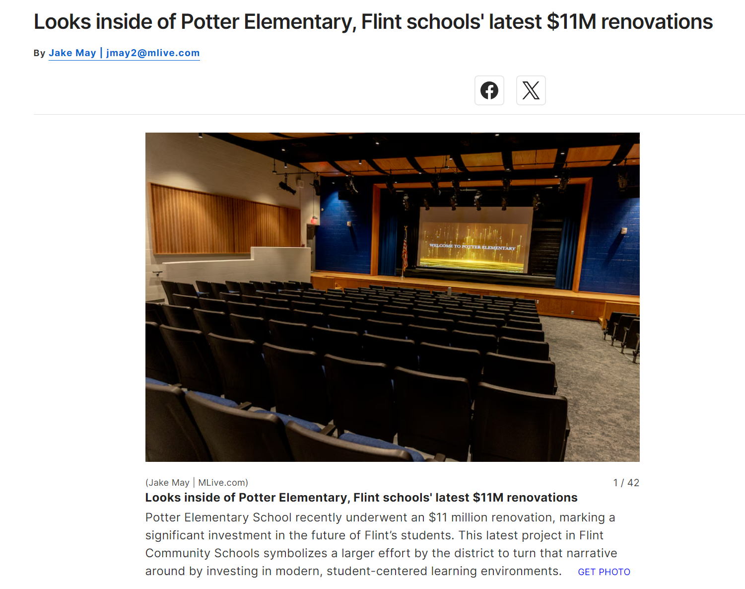 Looks inside of Potter Elementary, Flint schools' latest $11M renovations