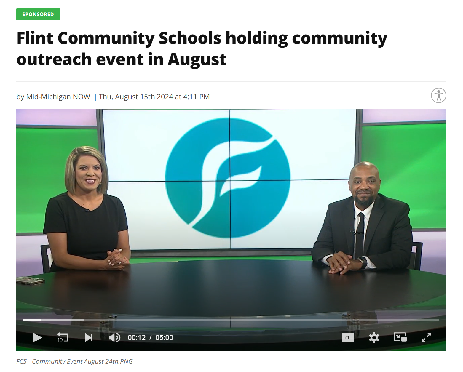 Flint Community Schools to host a community event