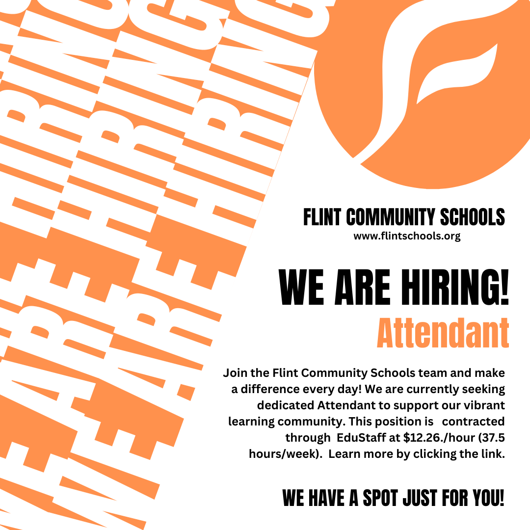 We're Hiring! Flint Community Schools