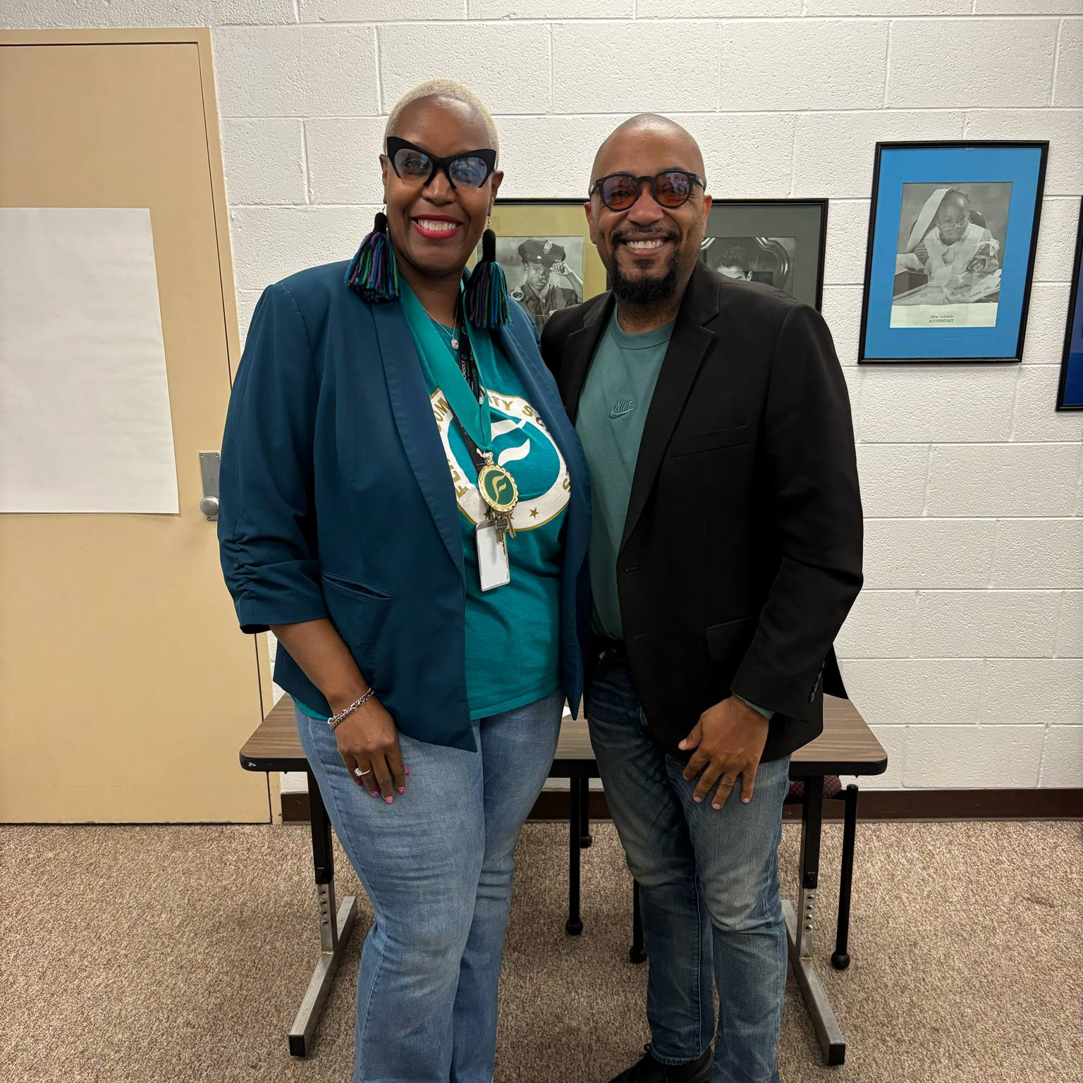 Superintendent Jones affirmed Casanya Amenyuie, our McKinney-Vento Liaison, for her hard work with improving our enrollment process