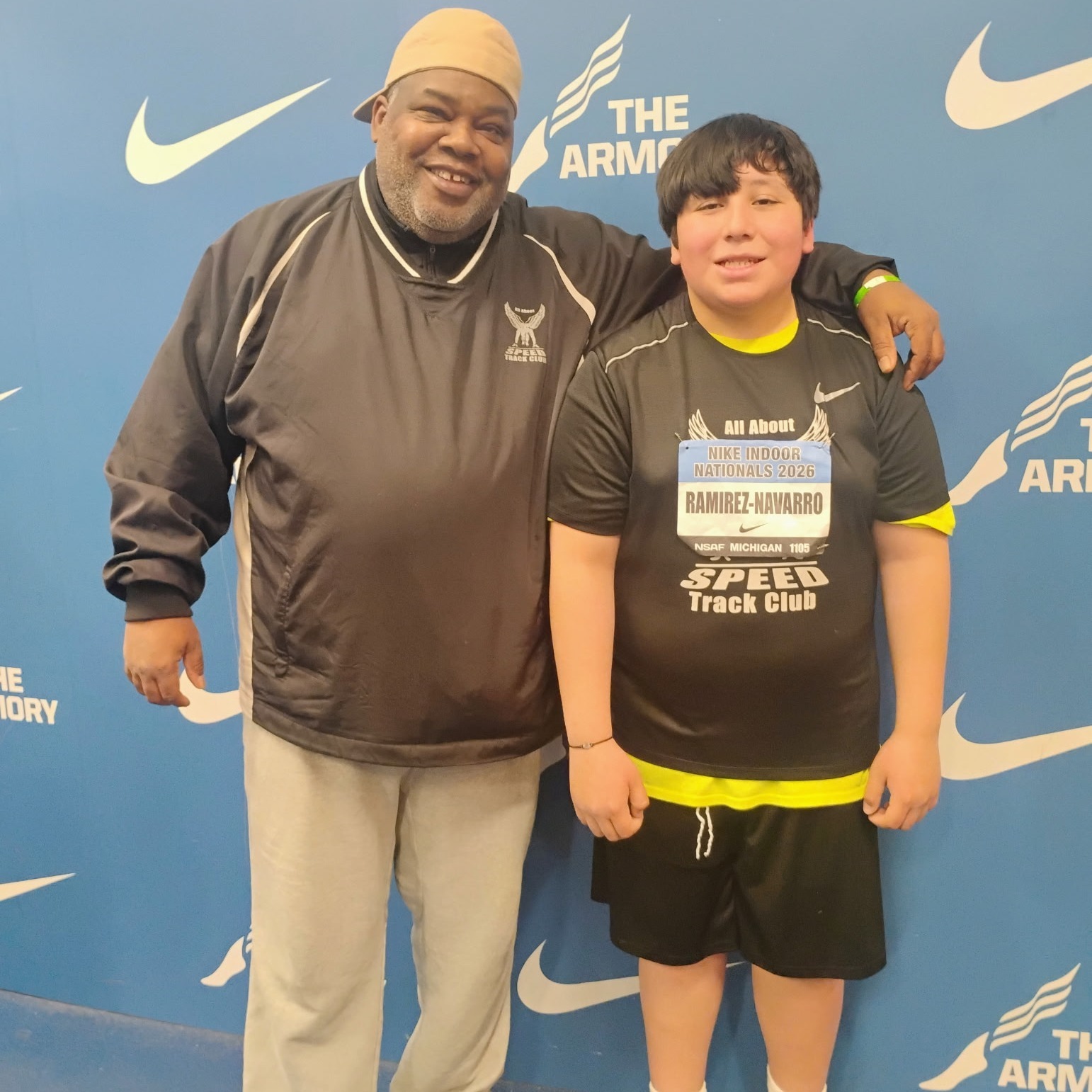 Holmes STEM Middle School Academy 7th grader Mercez Navarro Ramirez competed at the Nike Nationals in New York City this past weekend and finished 15th place nationally. What an incredible achievement—way to represent Holmes STEM and Flint on the national stage!