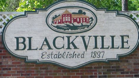 Town Sign - Blackville Established 1837