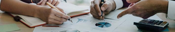 people signing reports