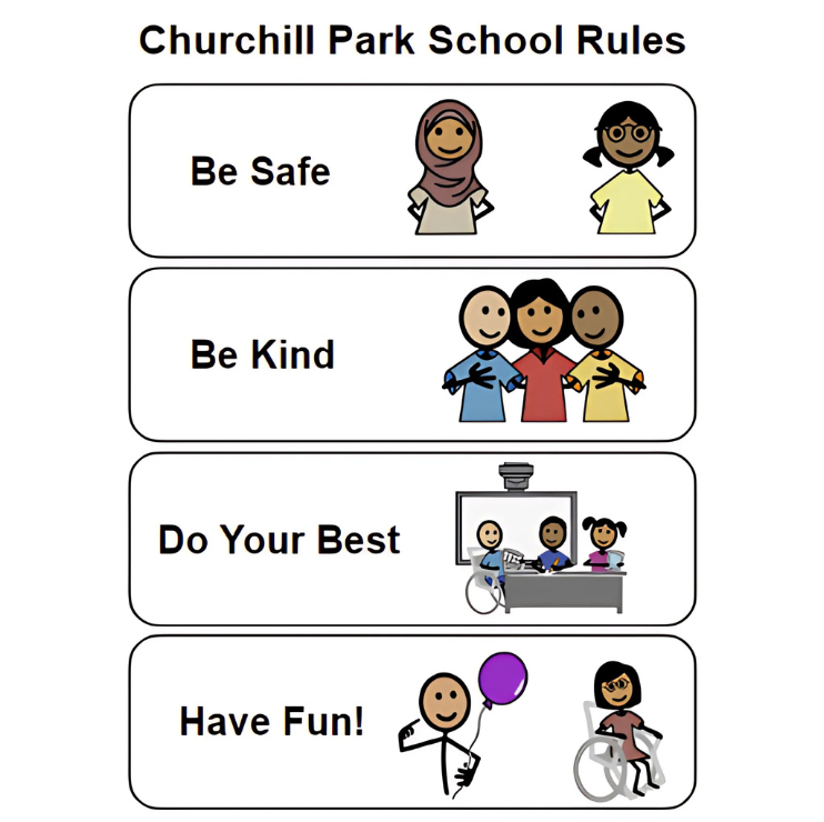 Churchill Park School Rules Be Safe Be Kind Do Your Best Have Fun!