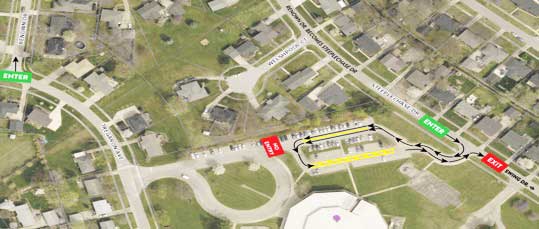 Cochran Traffic Pattern Map