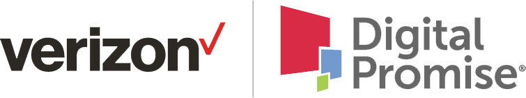 Verizon logo with text Digital Promise