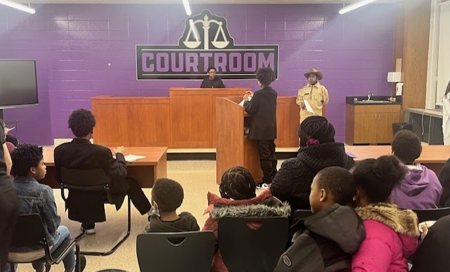 Hudson courtroom