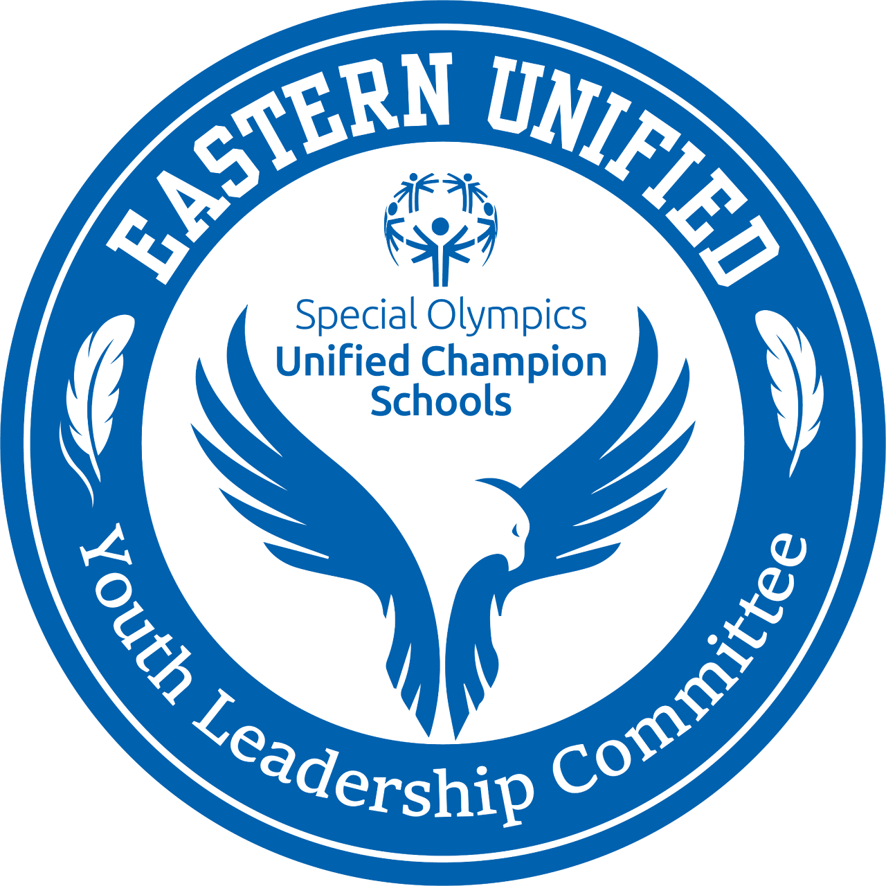 Eastern Unified Youth Leadership Committee Special Olympics Unified Champion School Eagle Badge