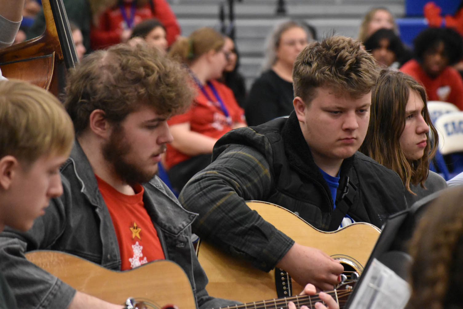 guitar class playing