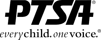 Black and white PTA logo with the text 'PTA' clearly visible.