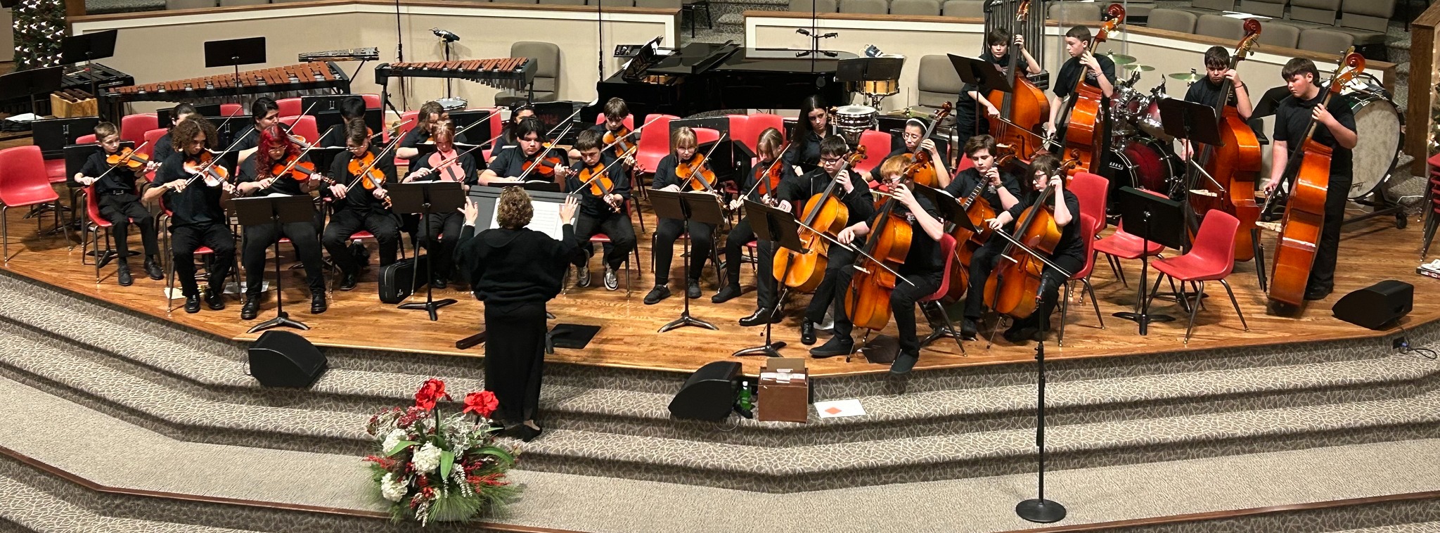 Sounds of the Season - Orchestra conducted by Ms. Nicole Lambert