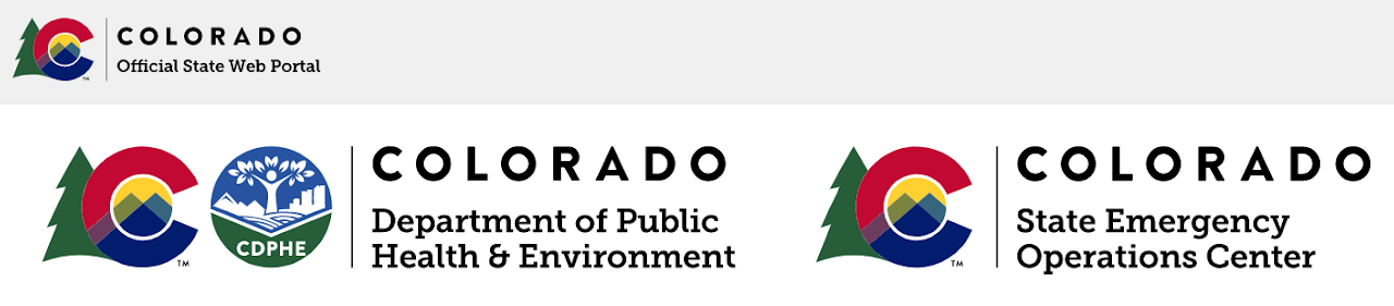 Colorado Department of Health Logos