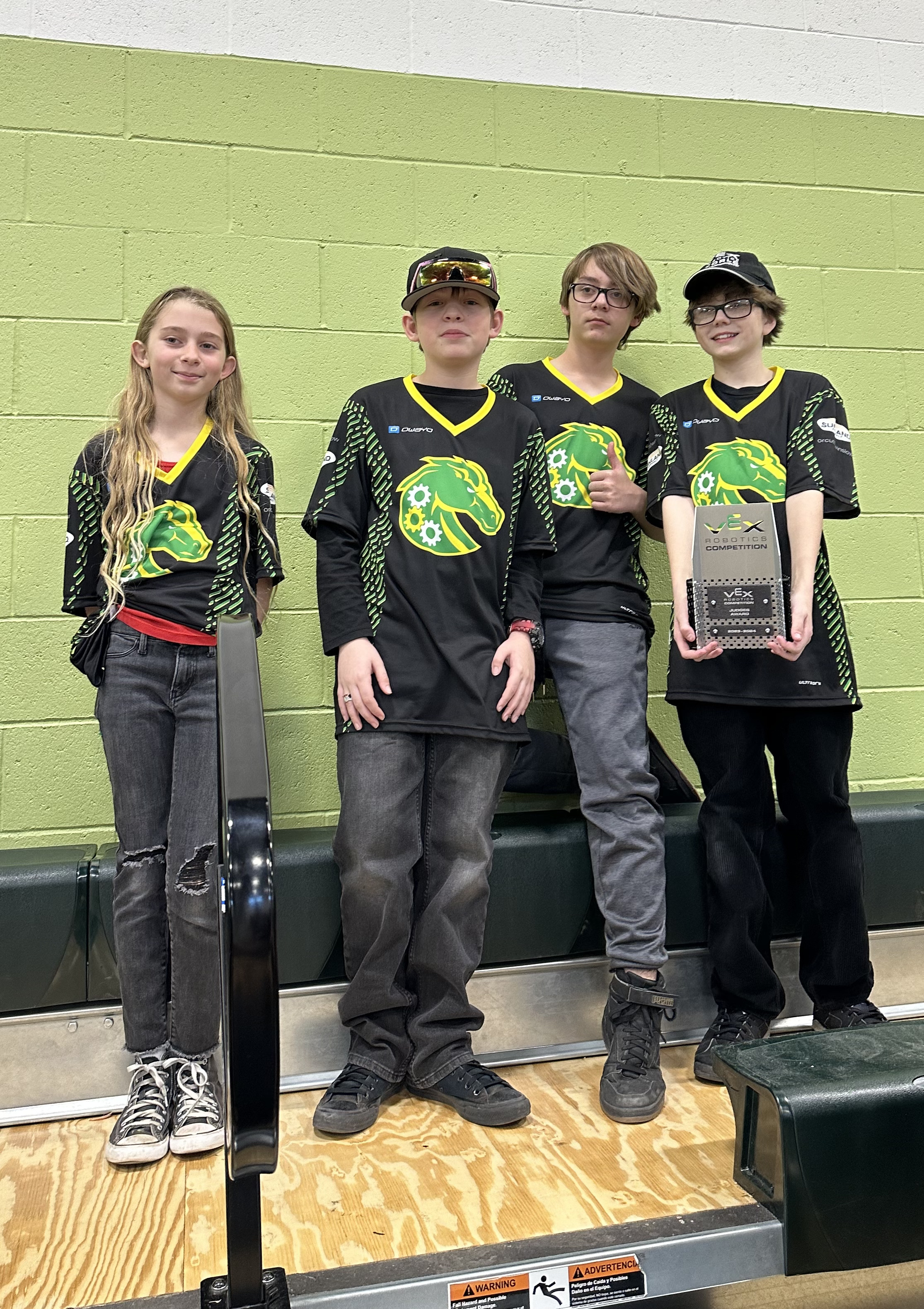 RFMS Robotics Team earned a Judges Award at their first competition of the 23-24 season. 