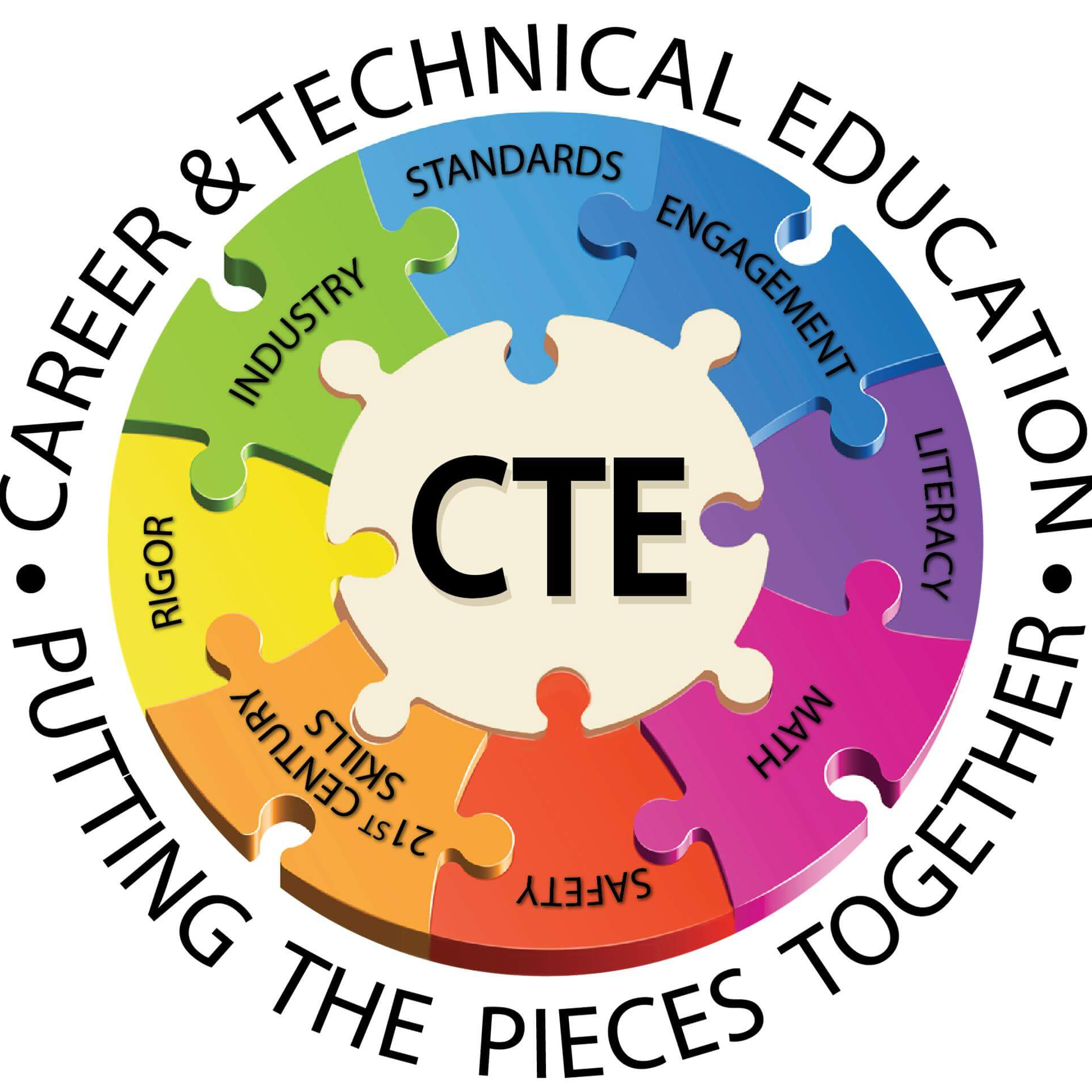 CTE puzzle logo