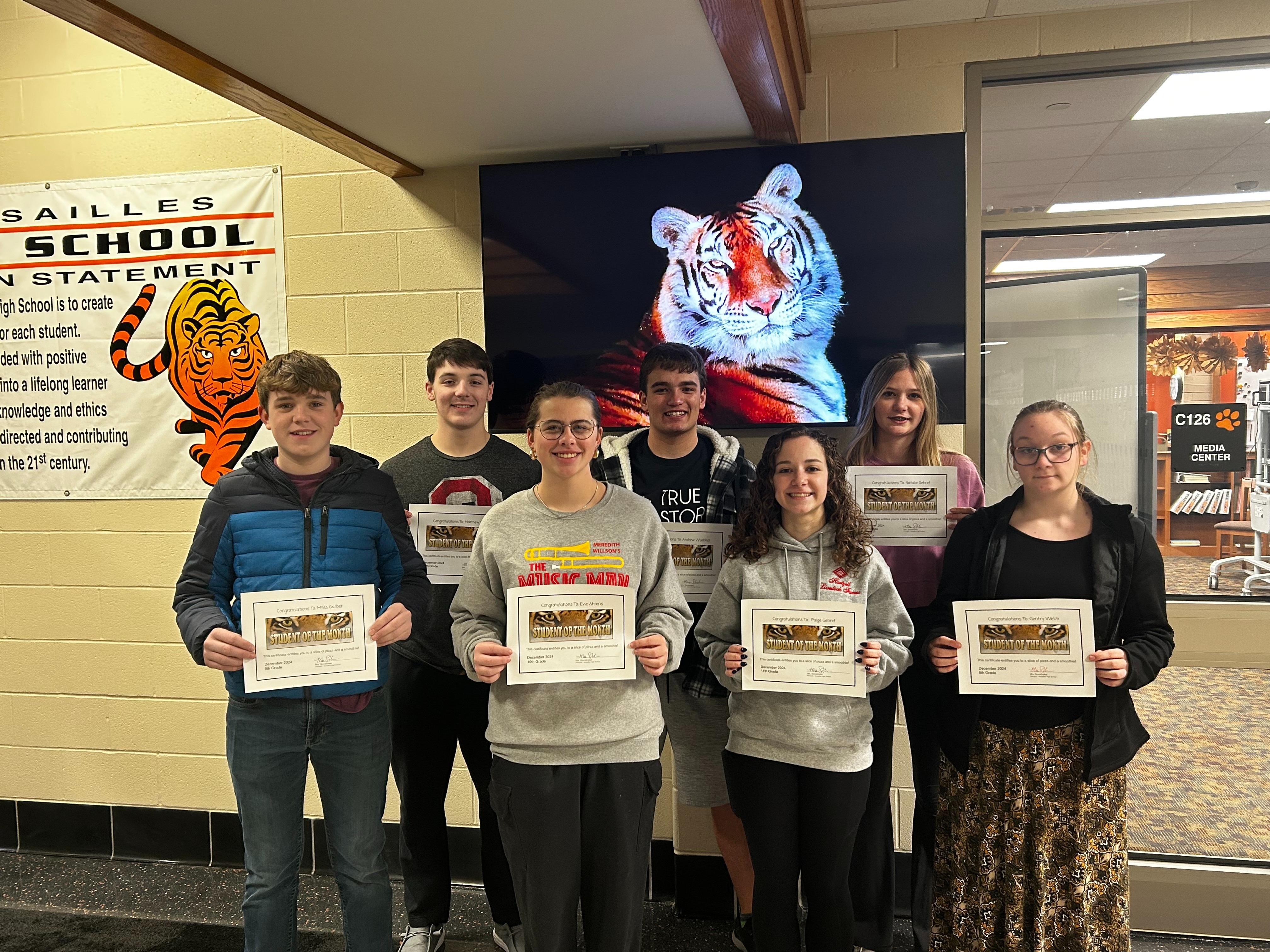 December 2024 Students of the MOnth