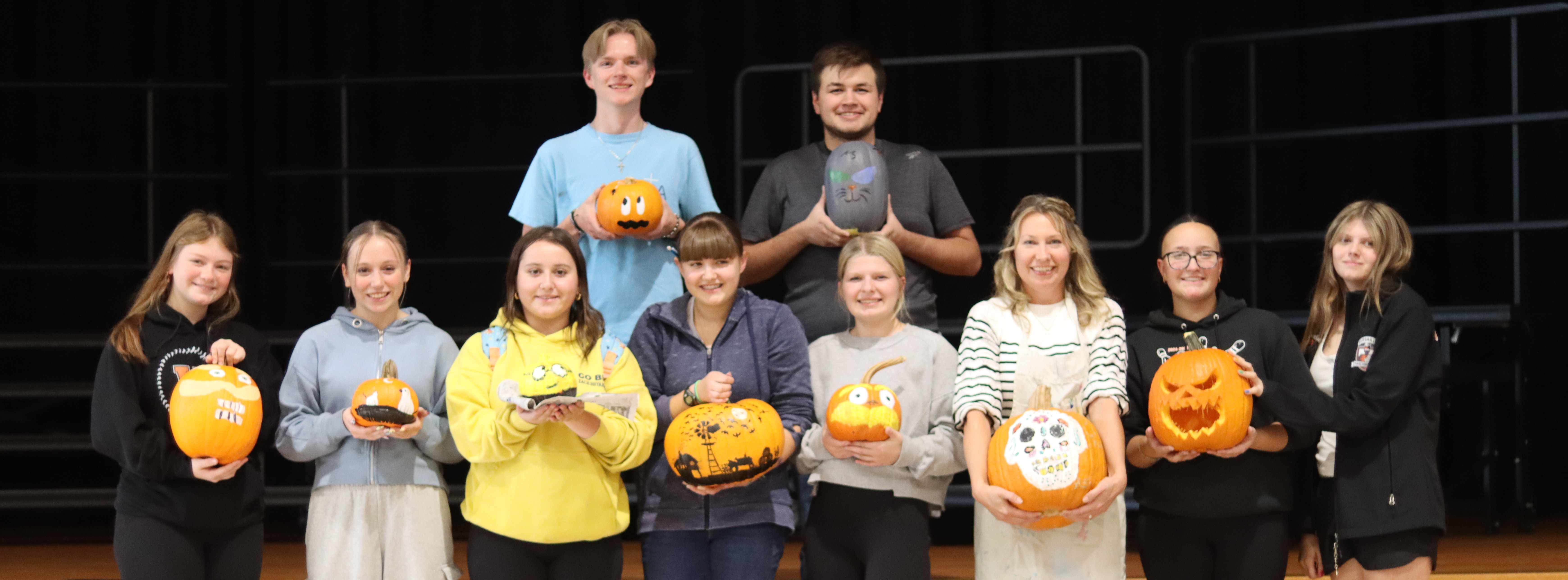 Art Club Pumpkin Painting