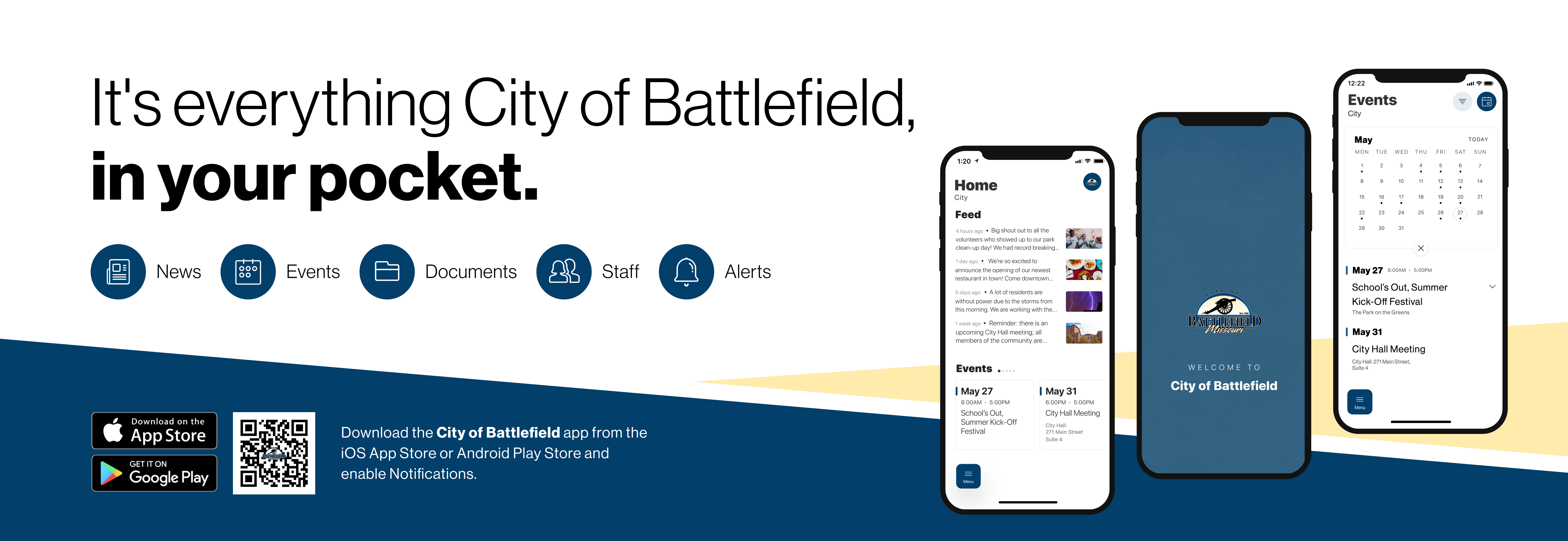 It's everything City of Battlefield, in your pocket.