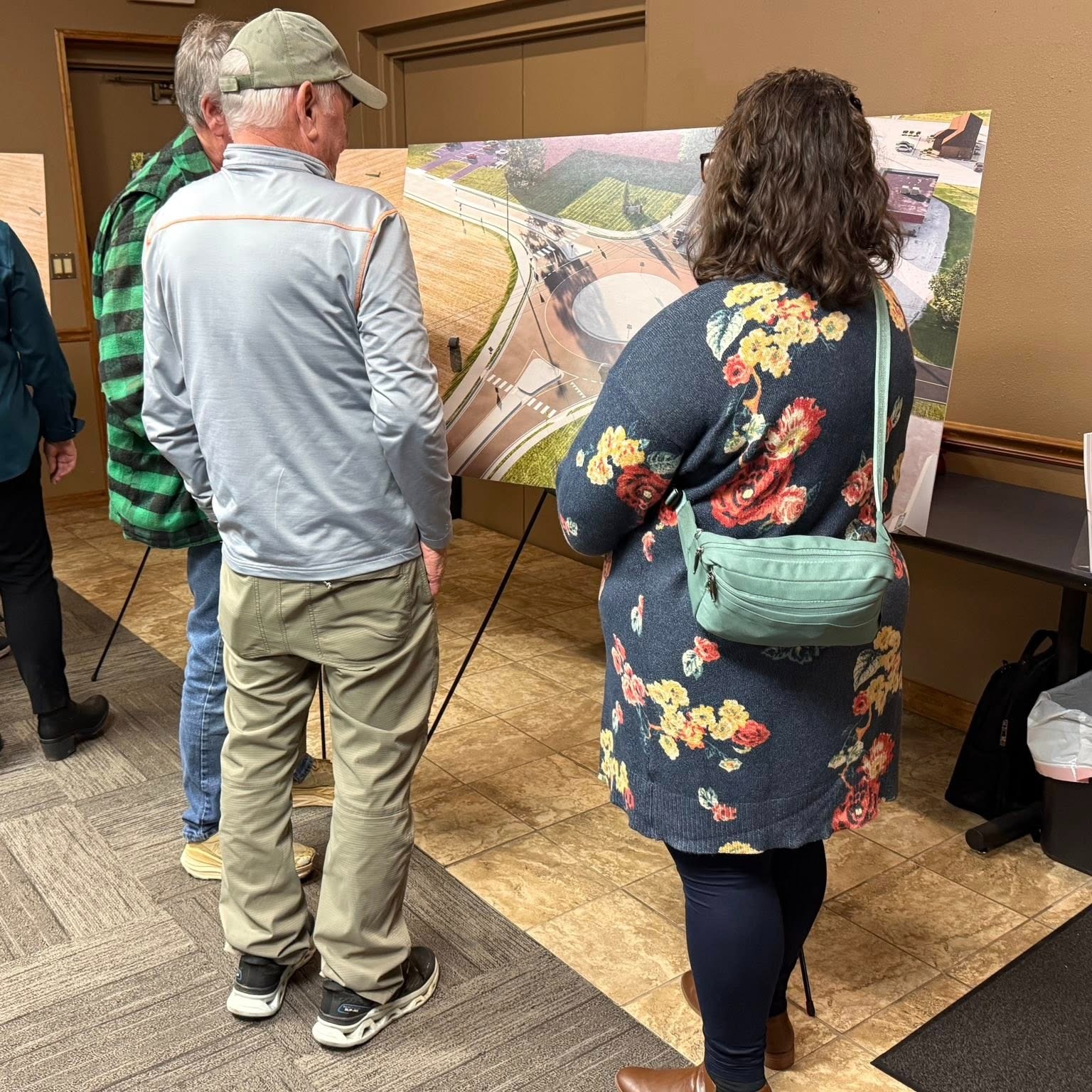 This picture was taken during the 2025 MoDOT Southwest Missouri FF/Weaver Road Roundabout Informational Meeting.