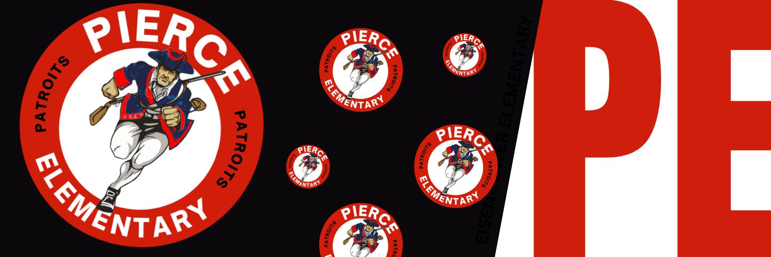 Pierce Elementary Header Banner with logos
