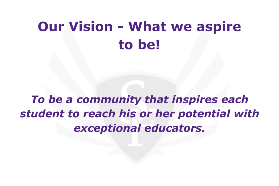 SFSD Vision Statement