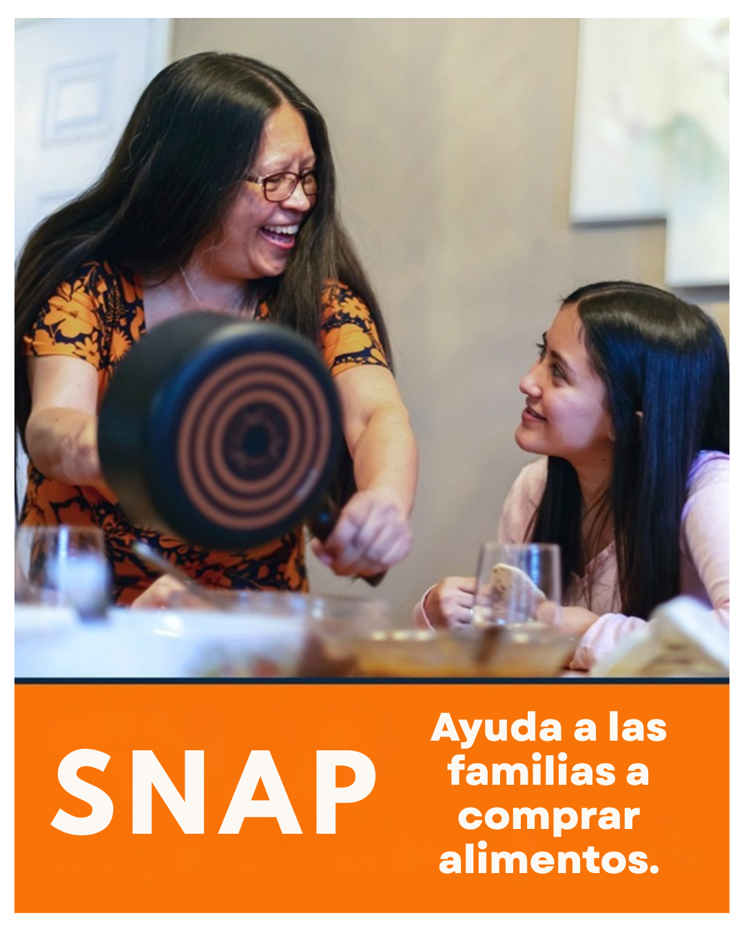 SNAP ayuda a las familias a comprar alimentos