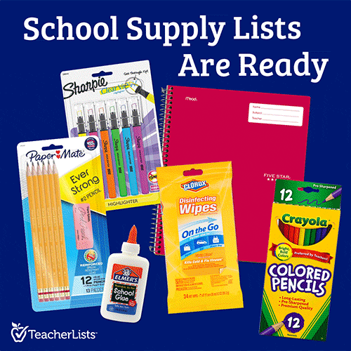 School Supply Lists are Ready! Buy everything you need with a few simple clicks!
