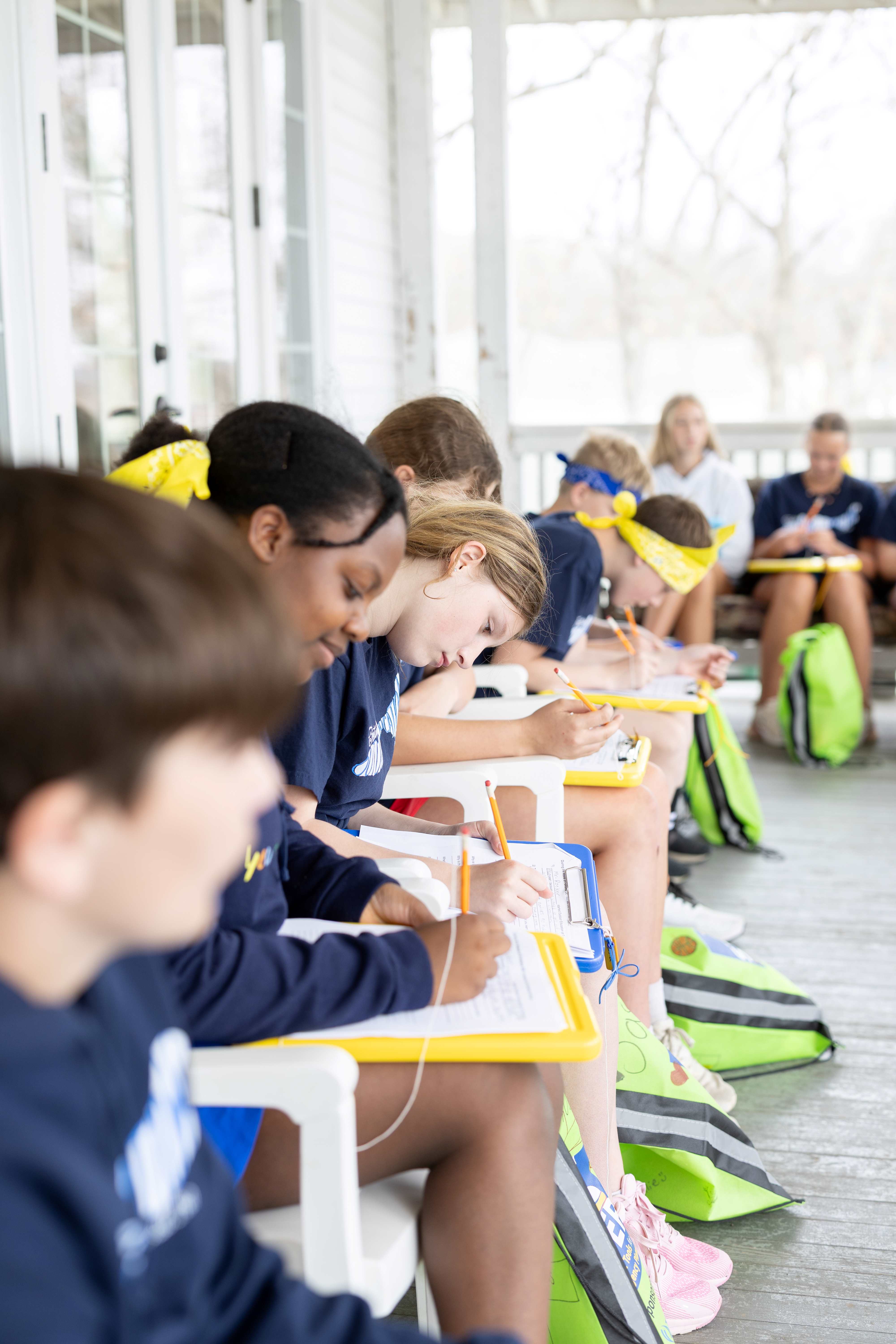 Outdoor Education Gratitude Journaling
