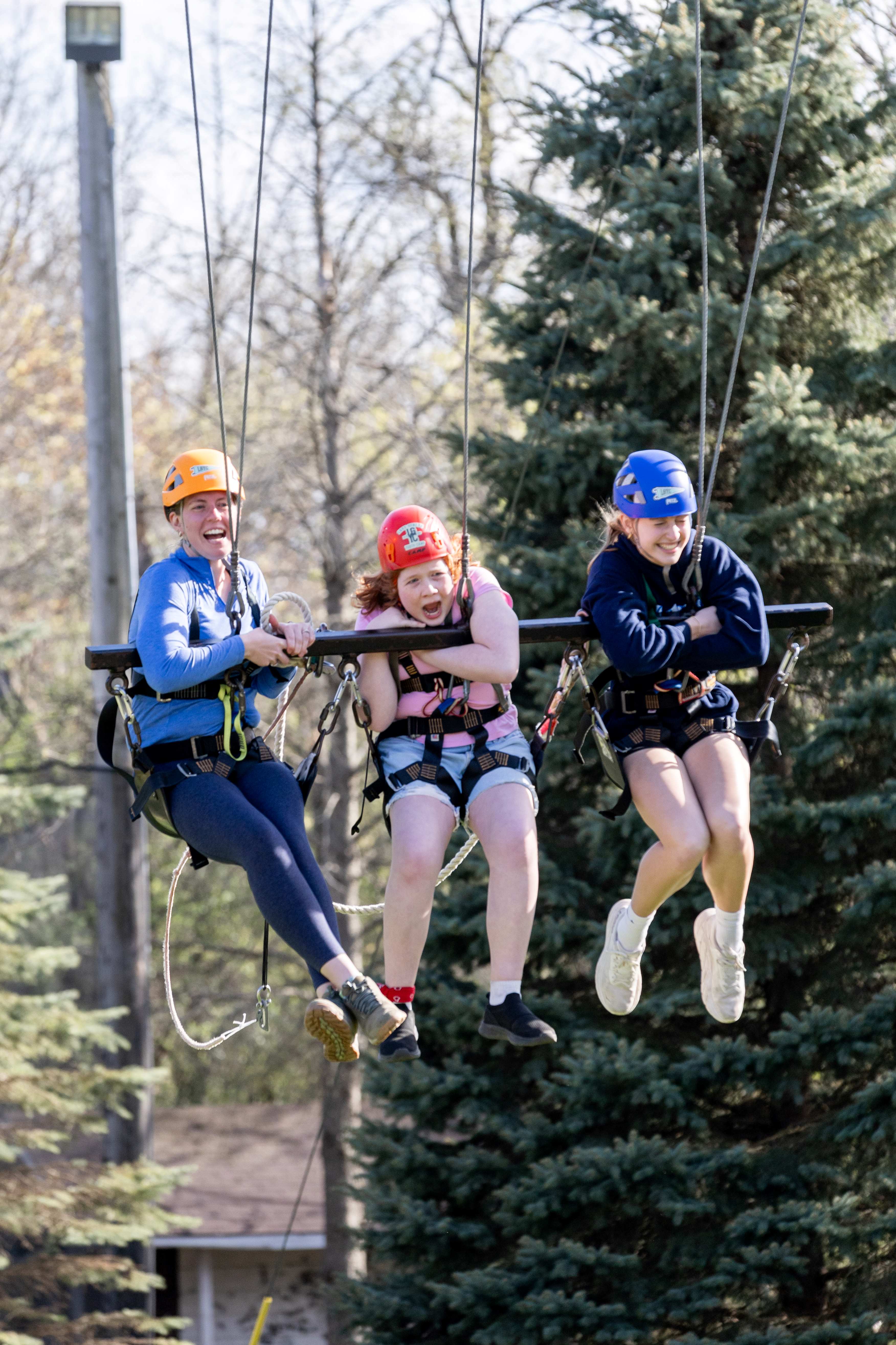 Slingshot at Outdoor Education