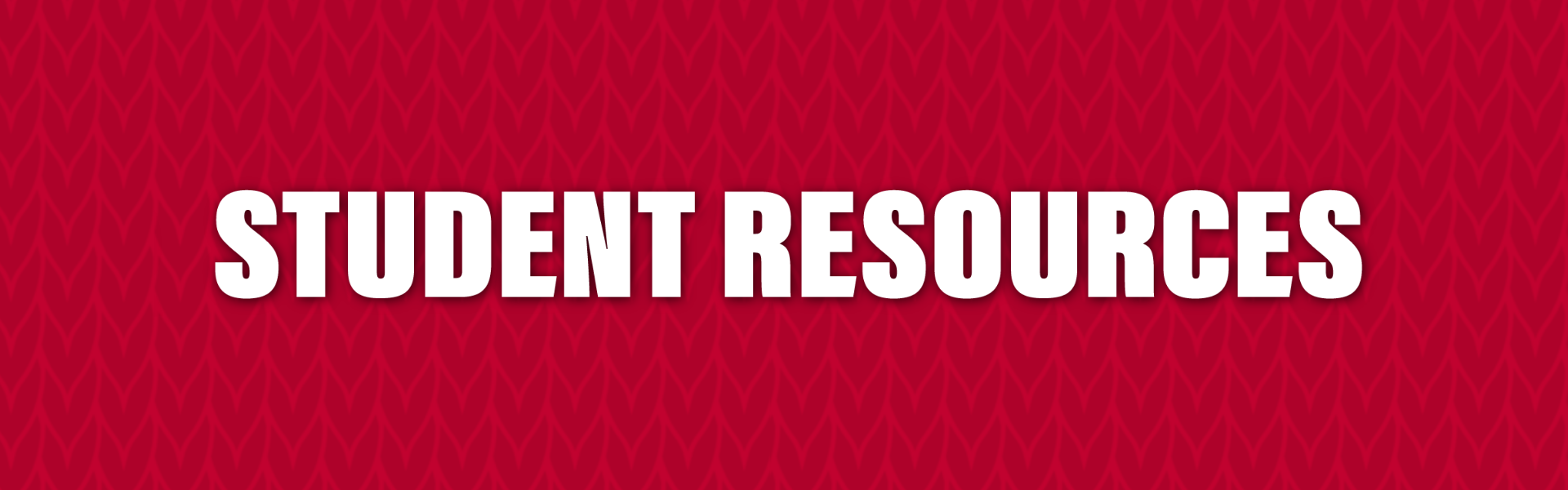 Student Resources Header